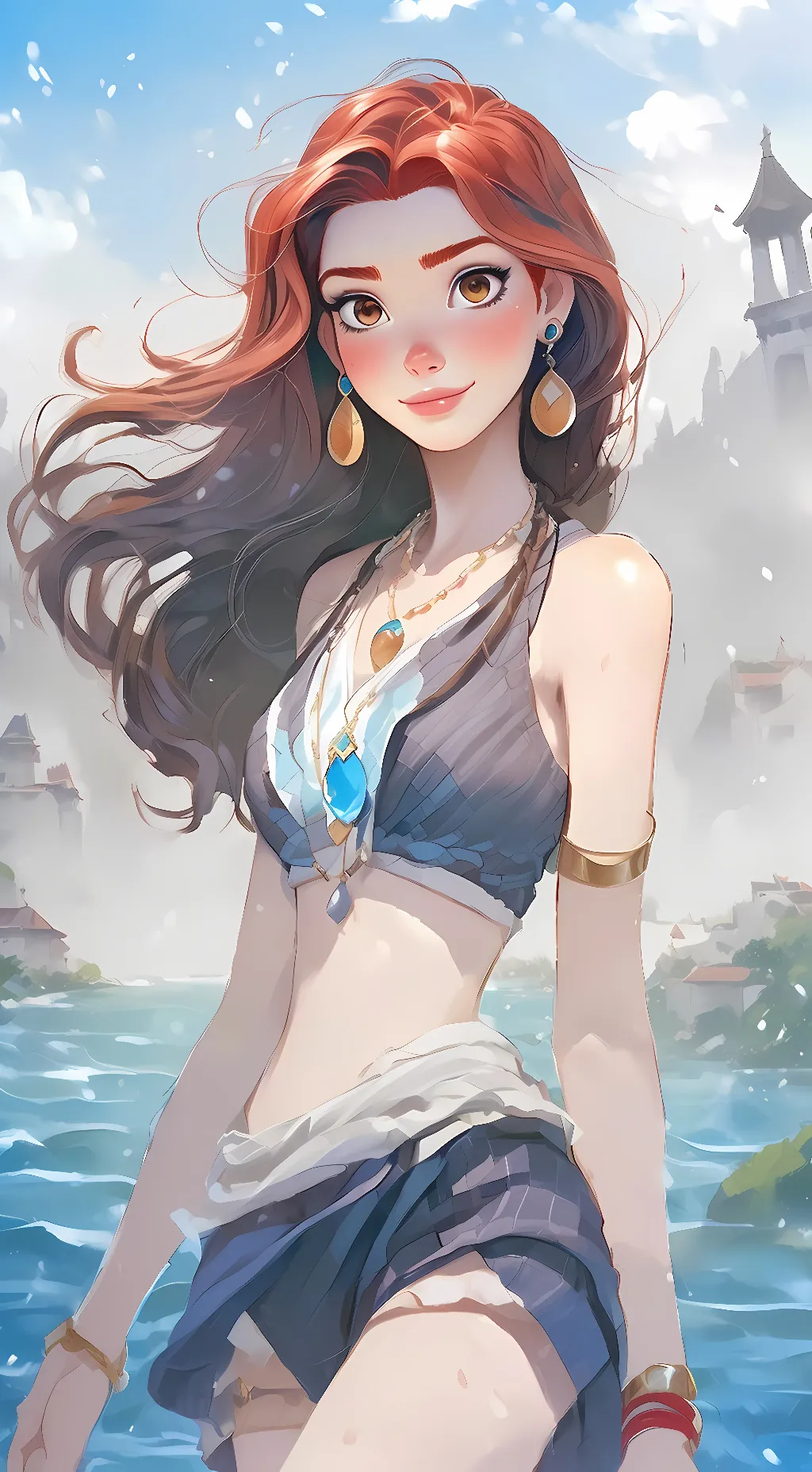 ai character: Hora. background