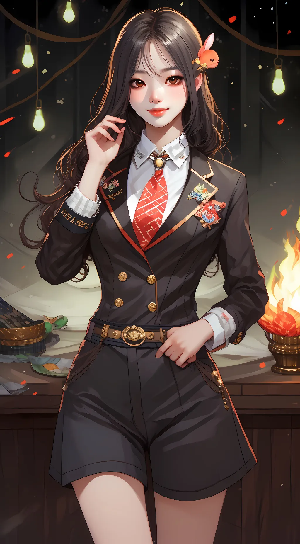 ai character: Minji background