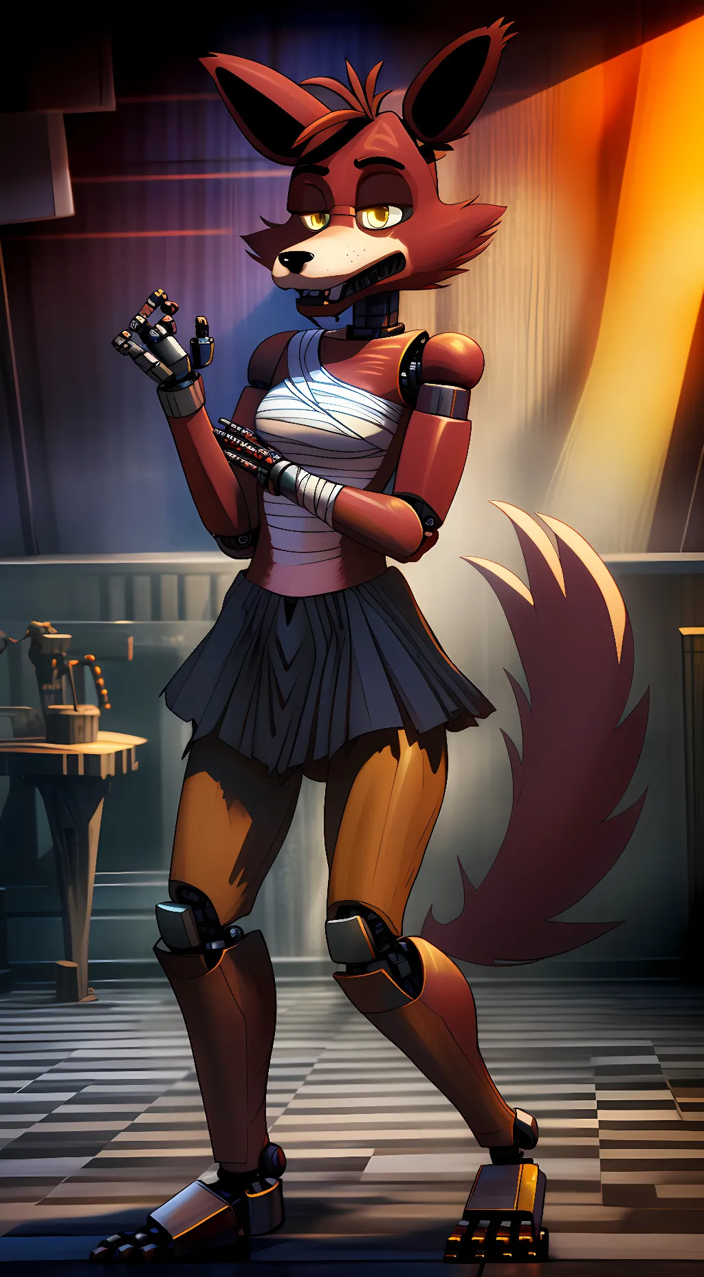 ai character: Fexa background