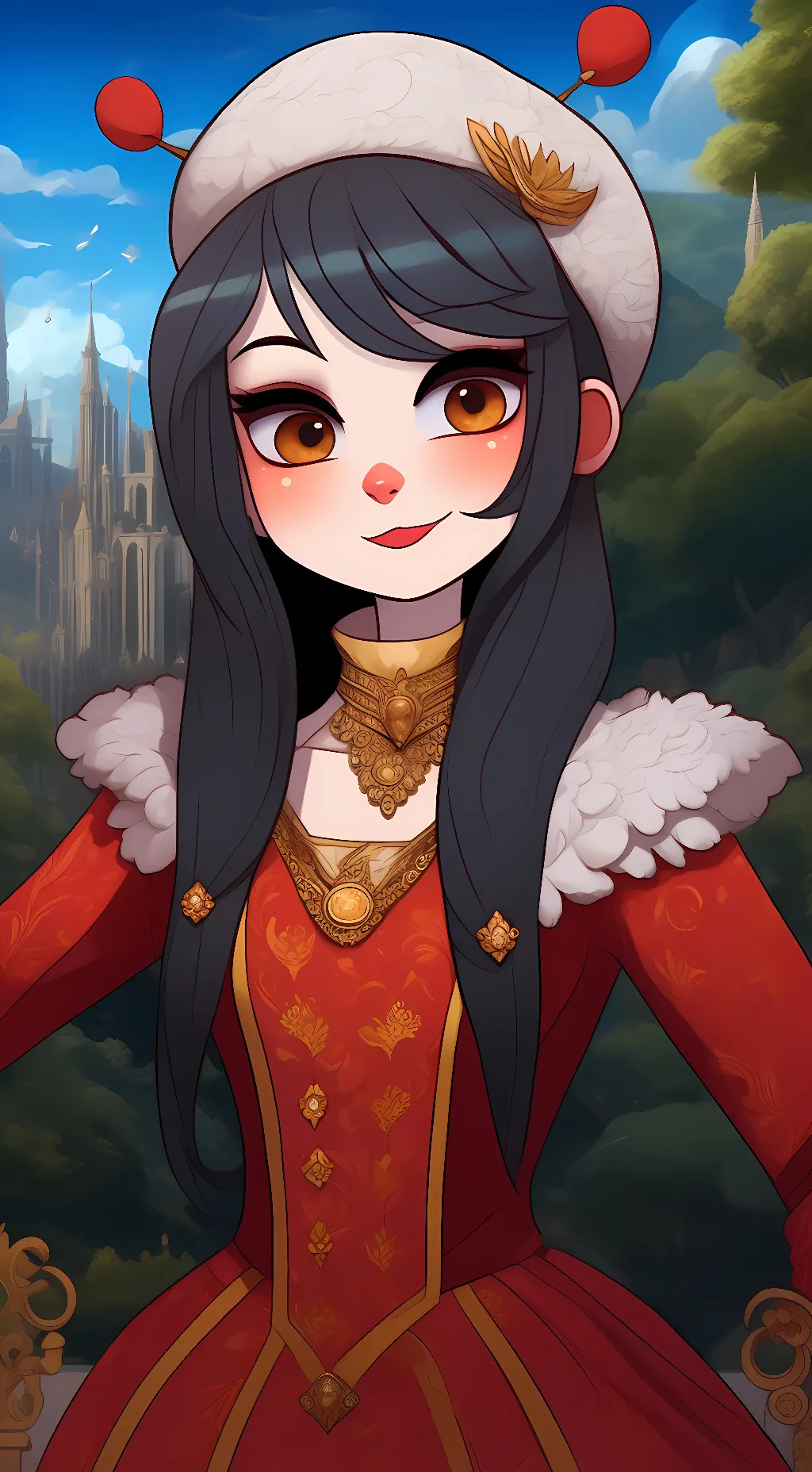 ai character: Circus background