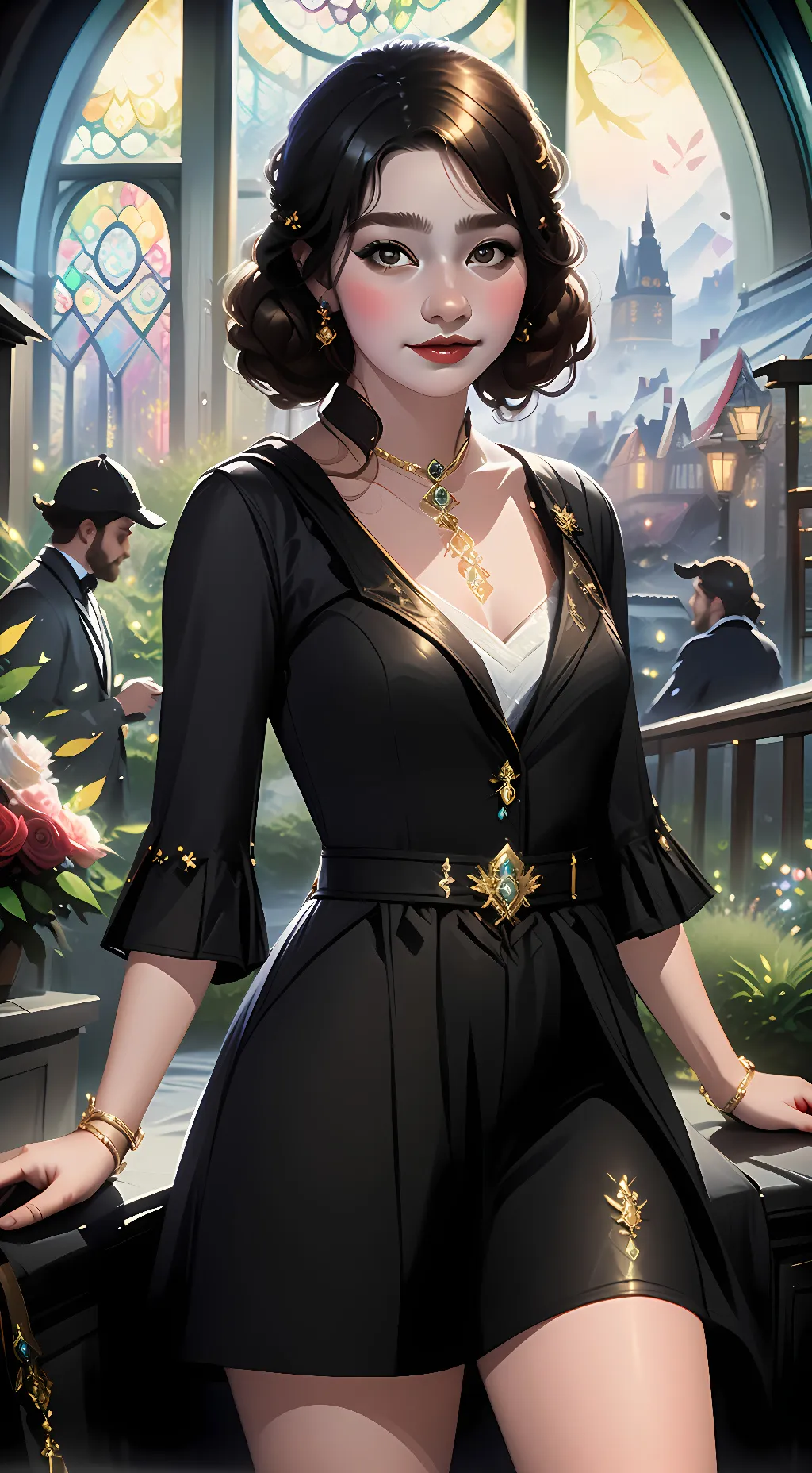 ai character: Lofty Ninetails  background