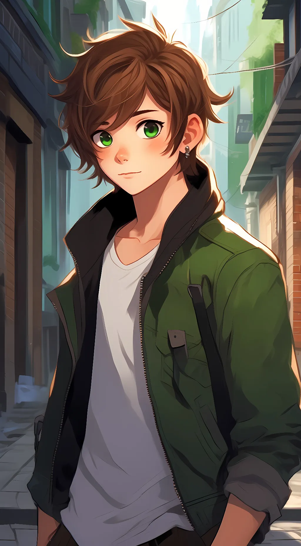 ai character: Josh background