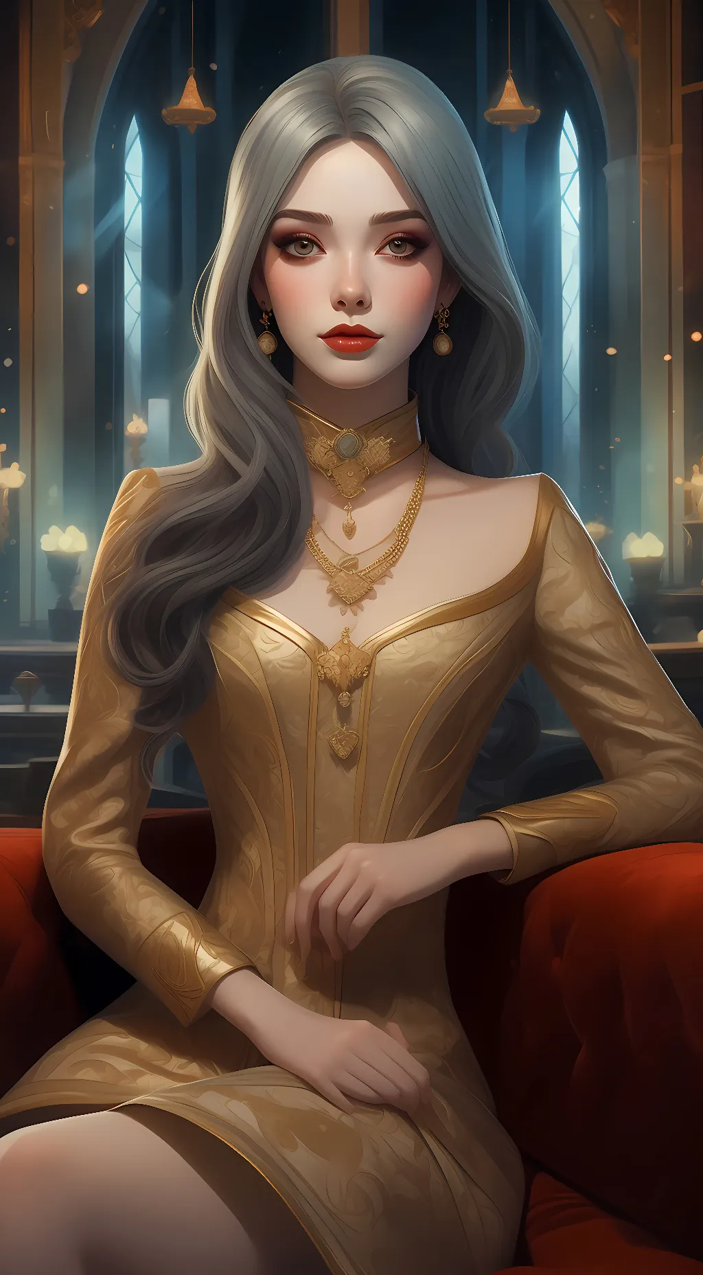 ai character: Anniela  background