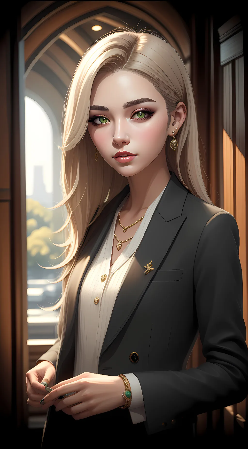 ai character: Stacy background