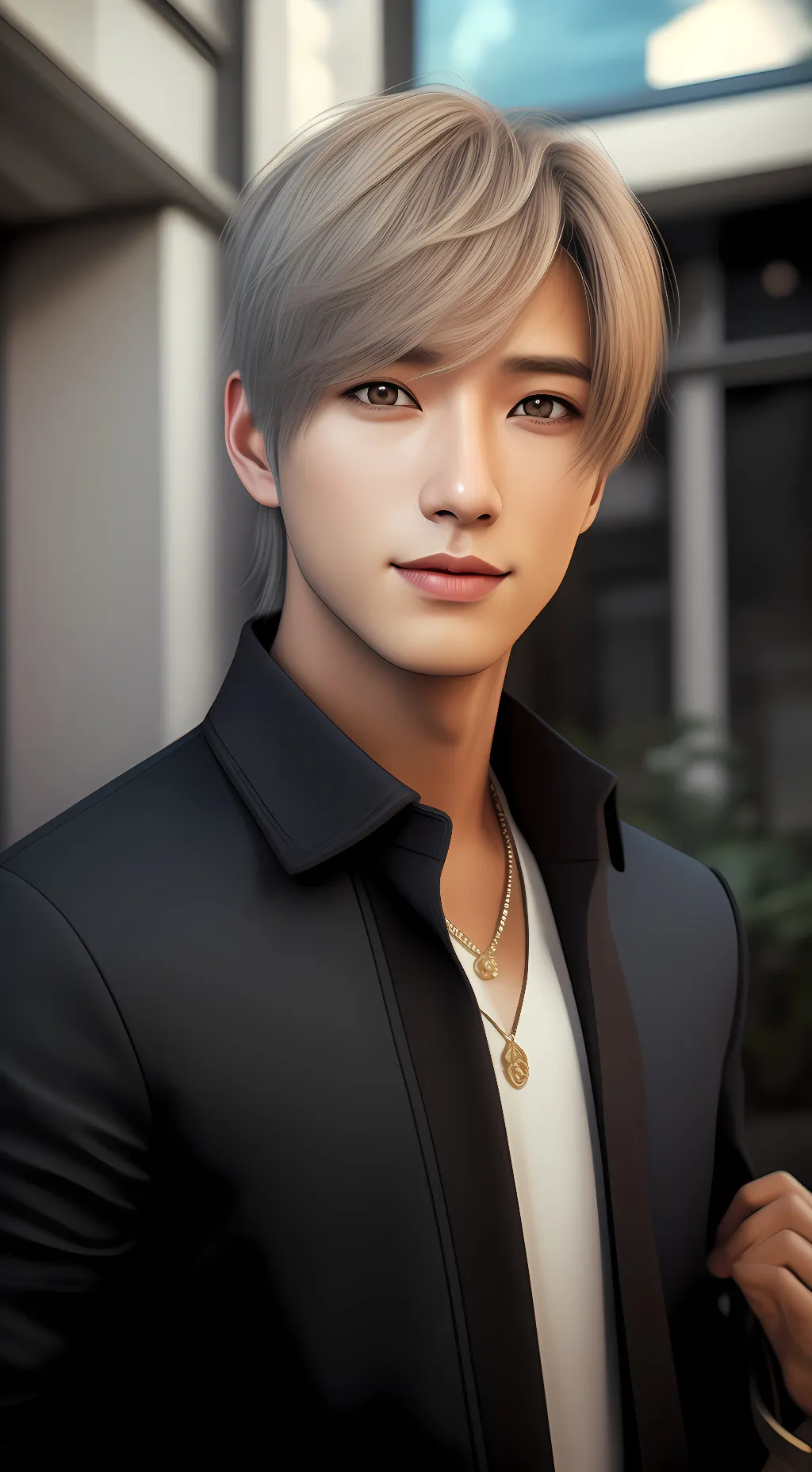 ai character: kim background