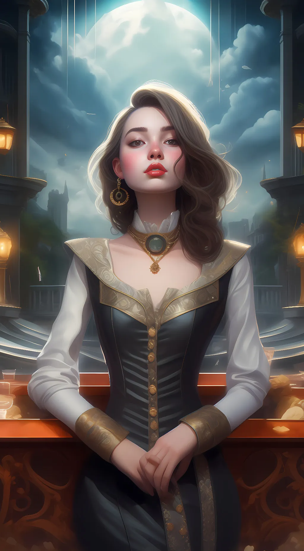 ai character: allie background