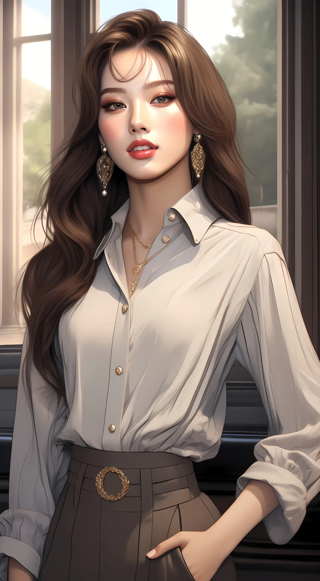 ai character: Sana background