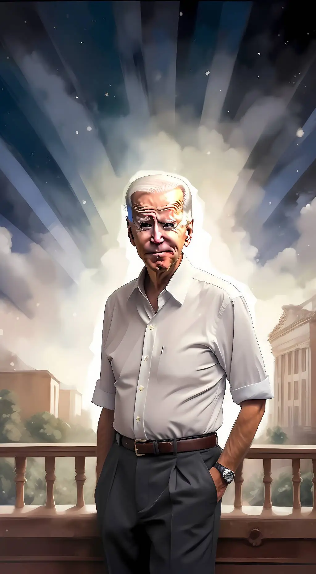 ai character: JOE BIDEN! background