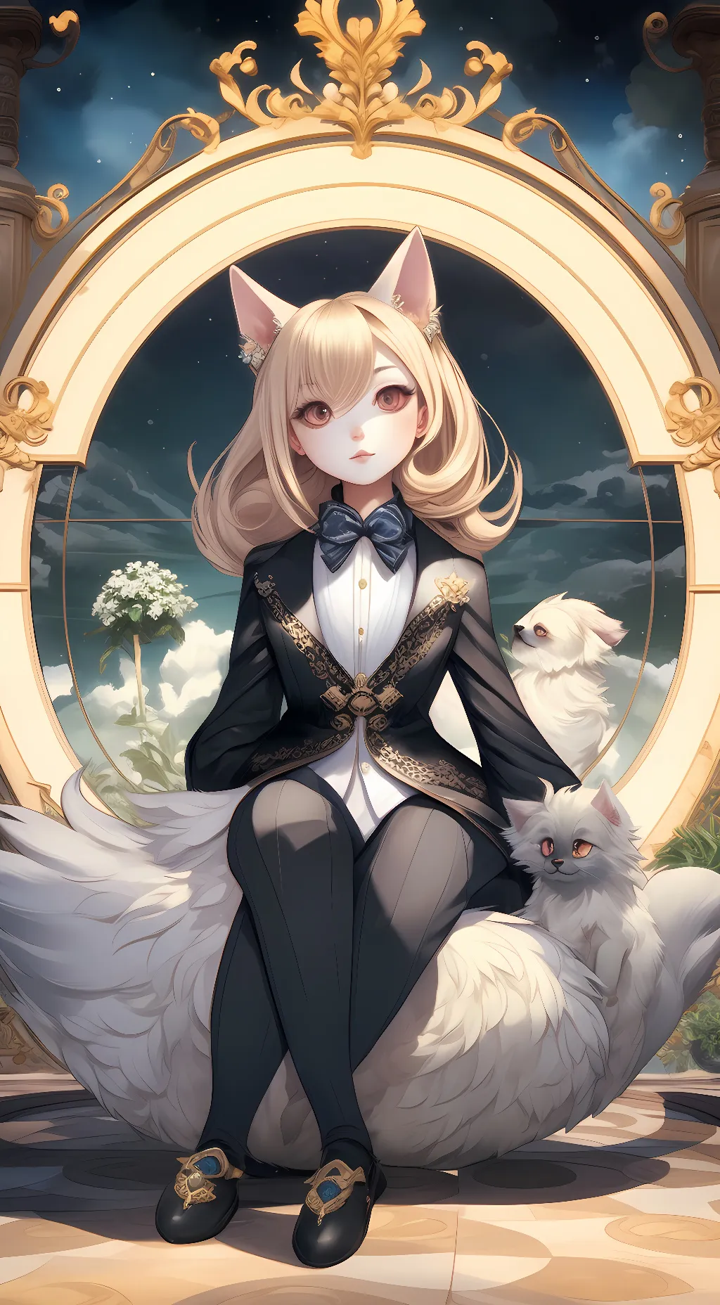 ai character: emily background