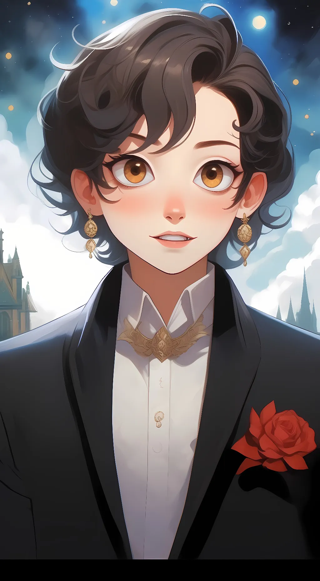 ai character: Dina  background