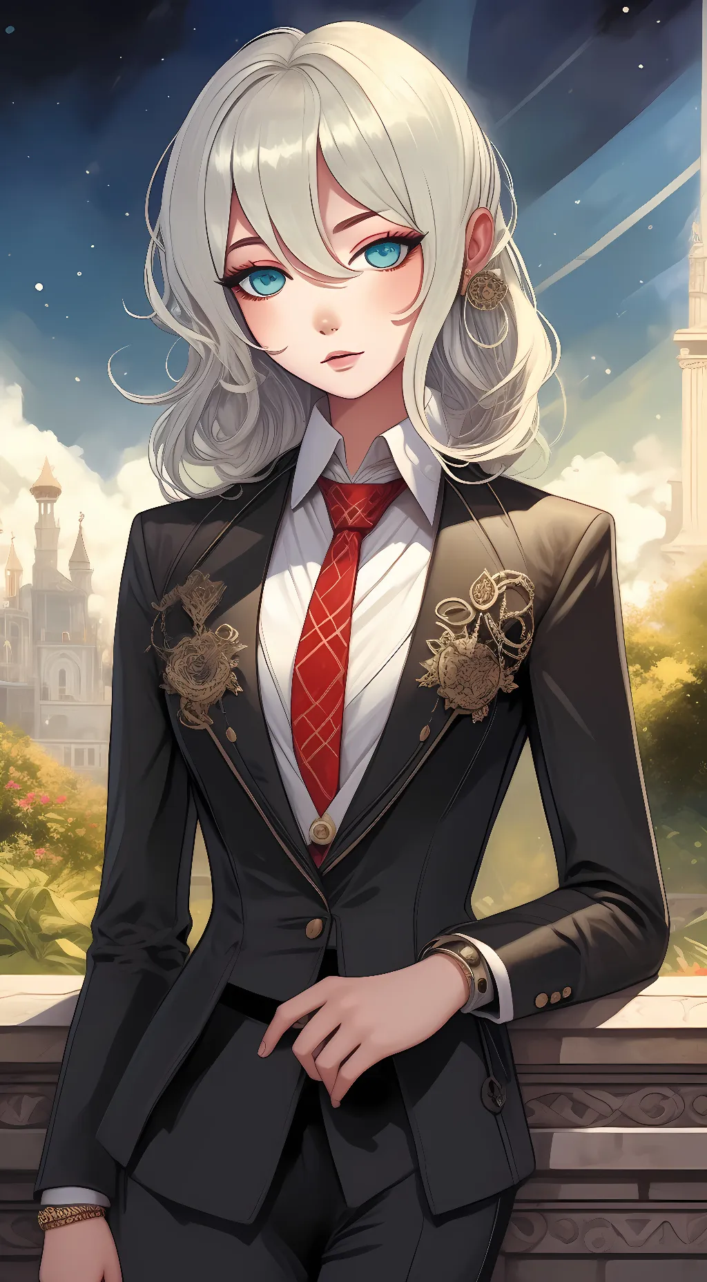 ai character: Fae Darsvale background