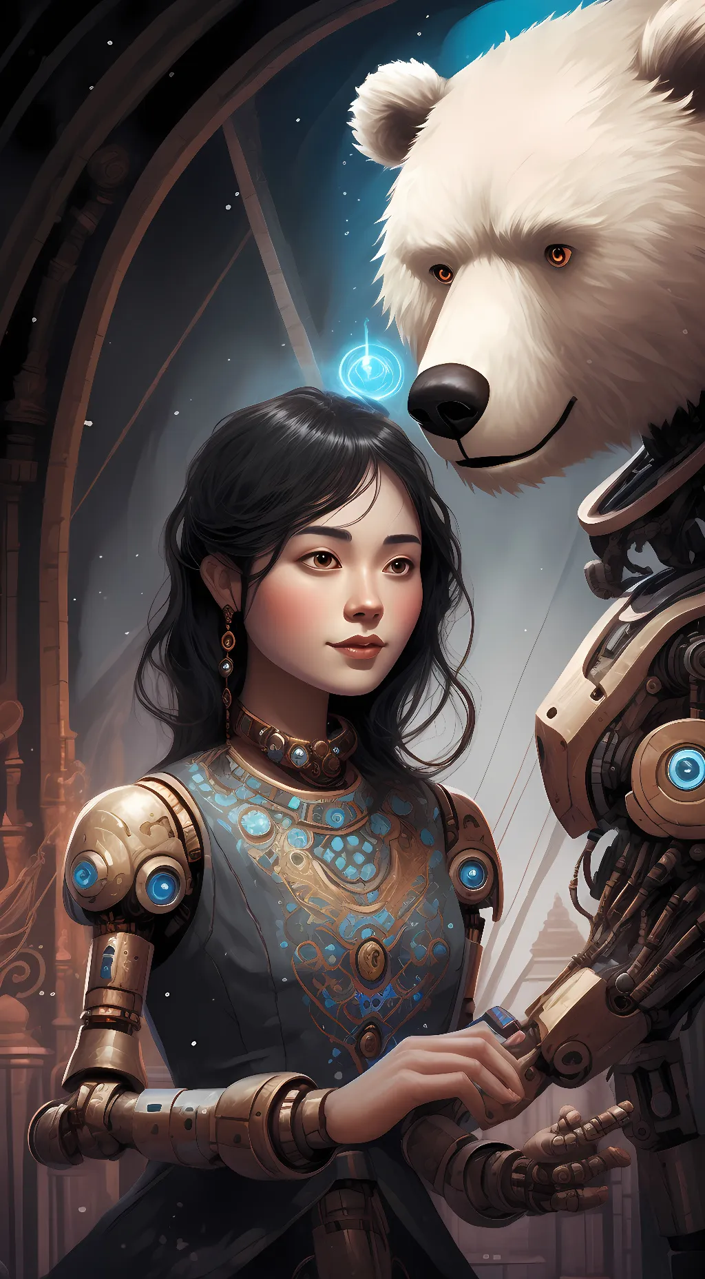 ai character: lisa and ivar background