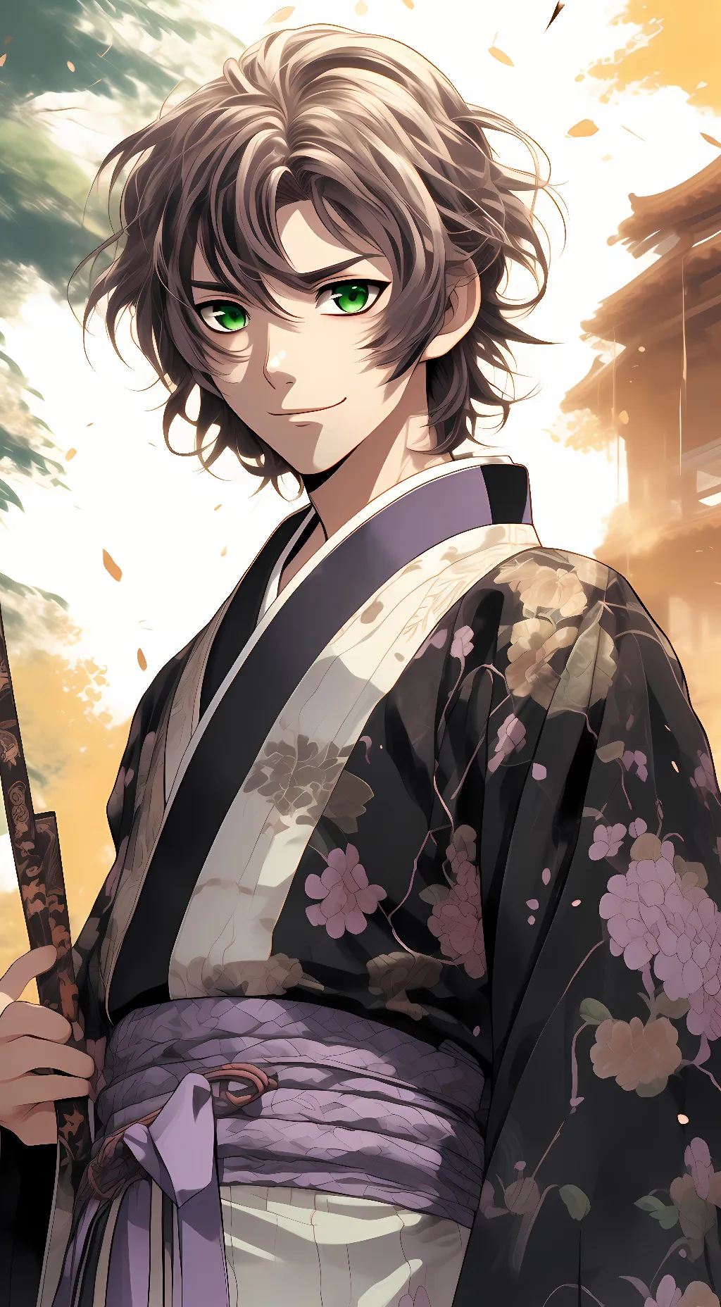 ai character: Gentaro Yumeno background