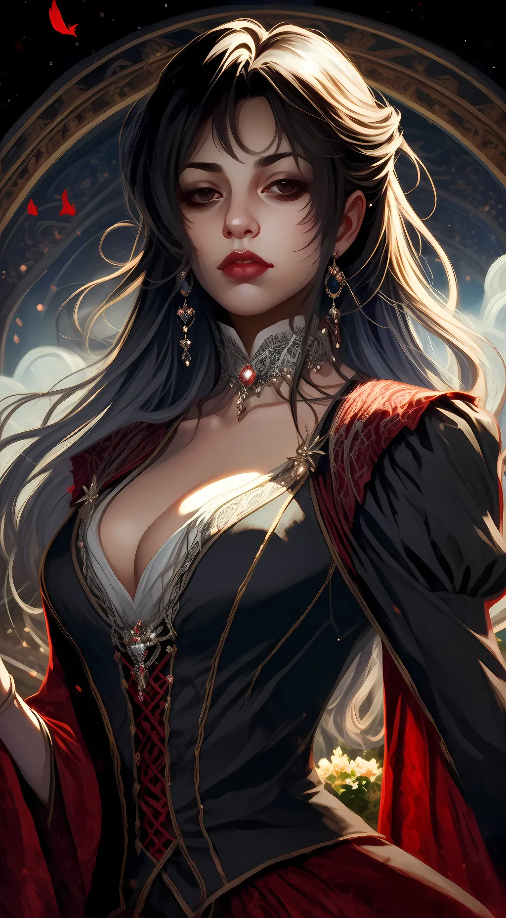 ai character: Amelia Rose background