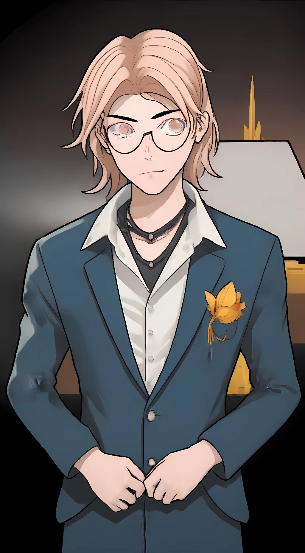 ai character: Jayson  background