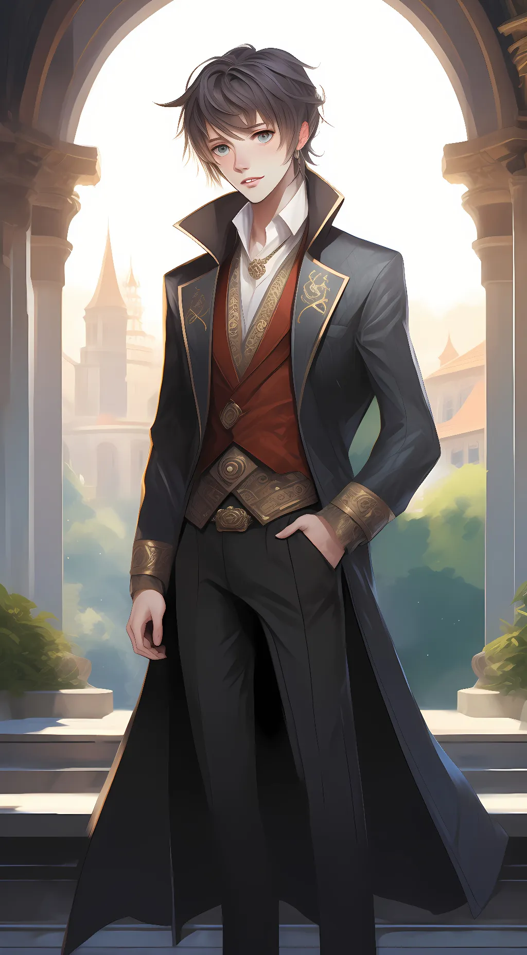 ai character: Destin Breaux background