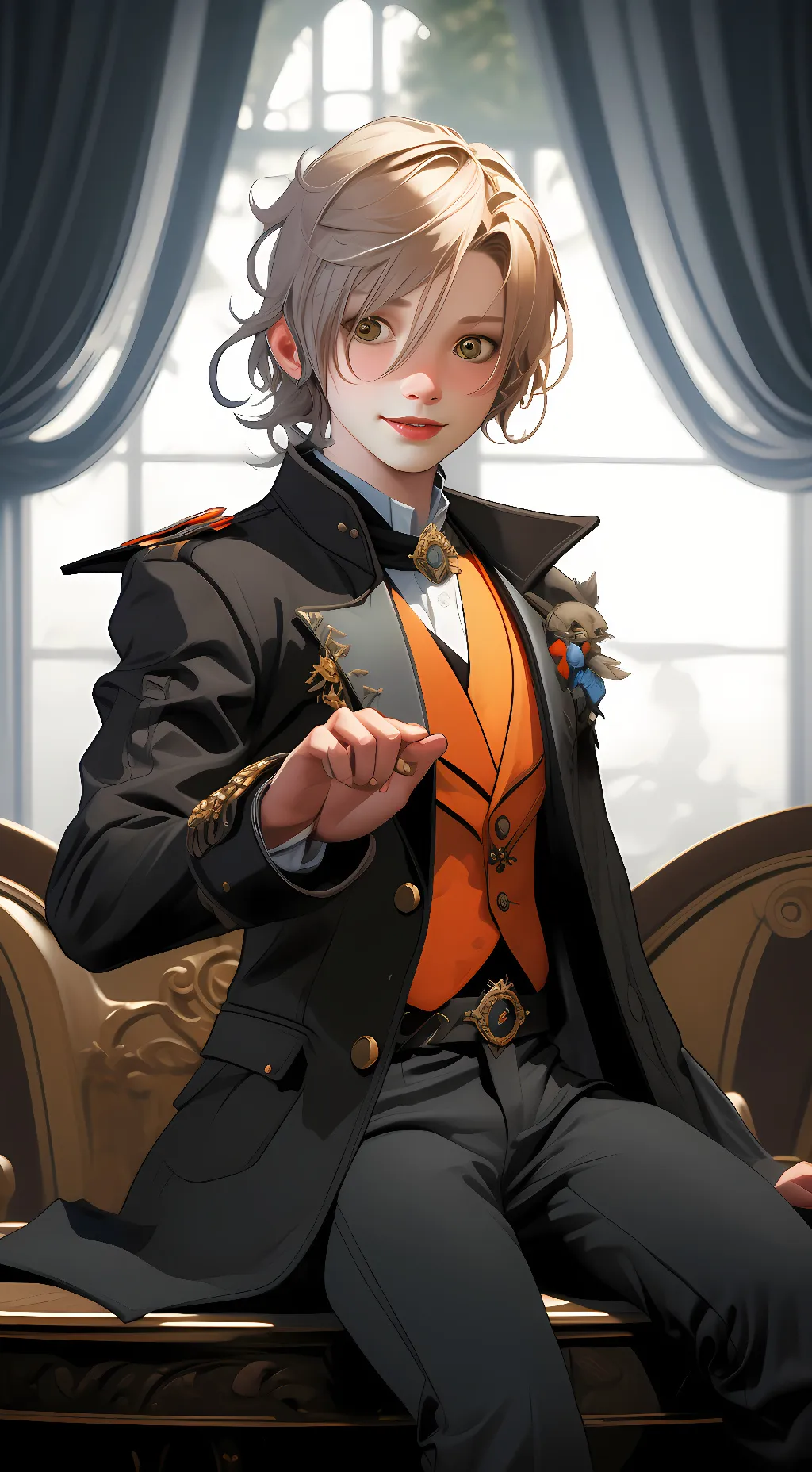 ai character: Luca background