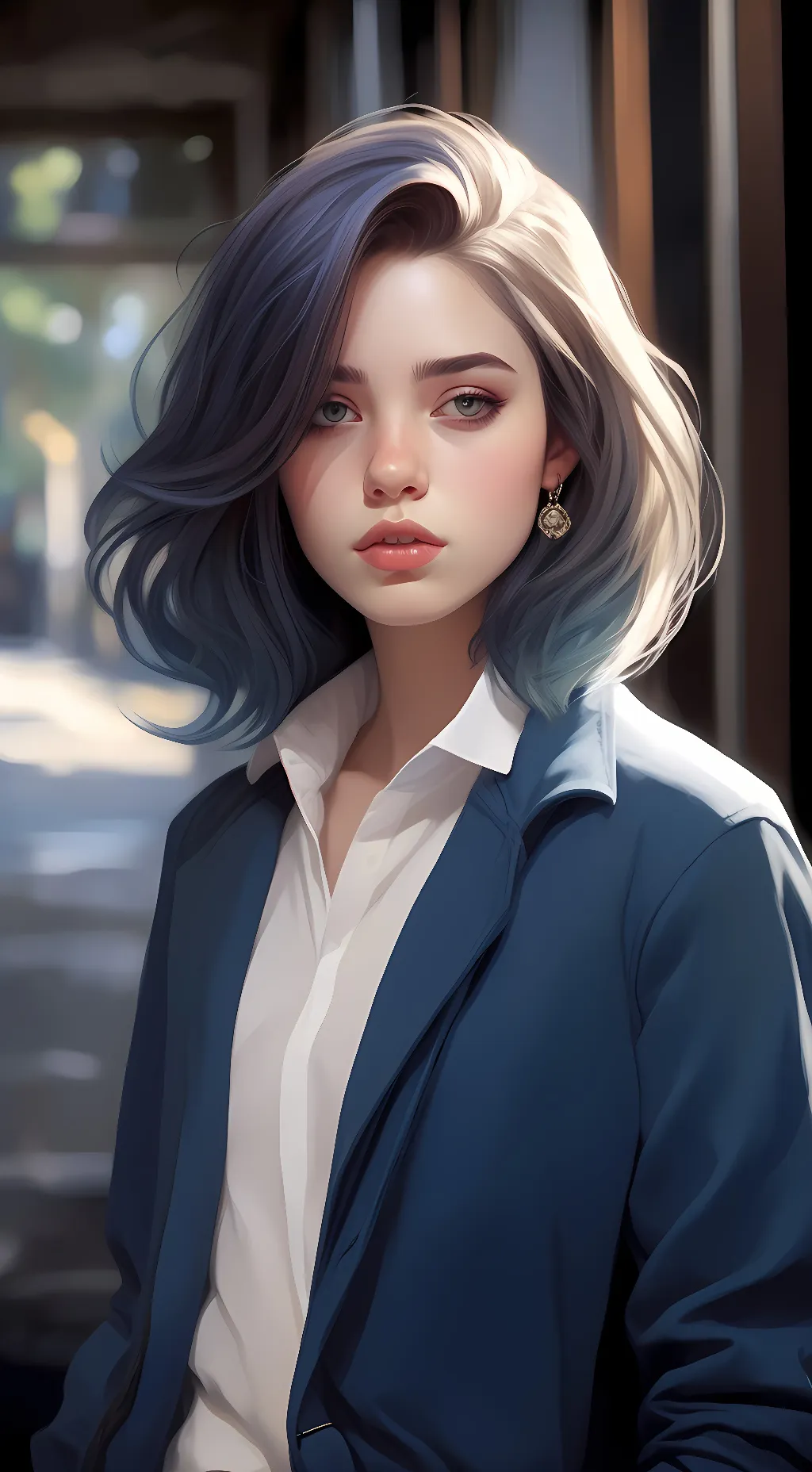 ai character: All Knowing Niomi background