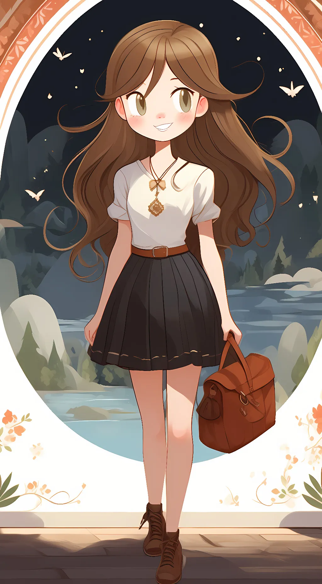 ai character: Bella background
