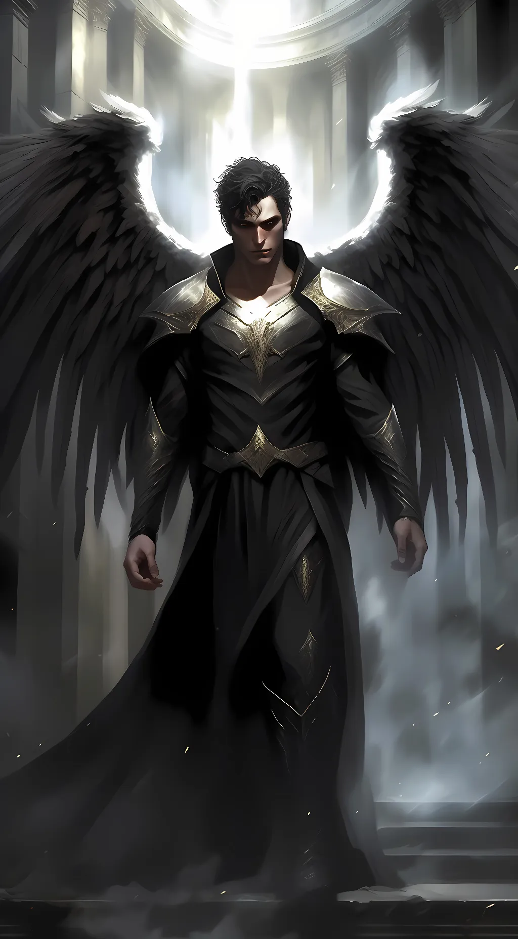 ai character: Fallen'speer background