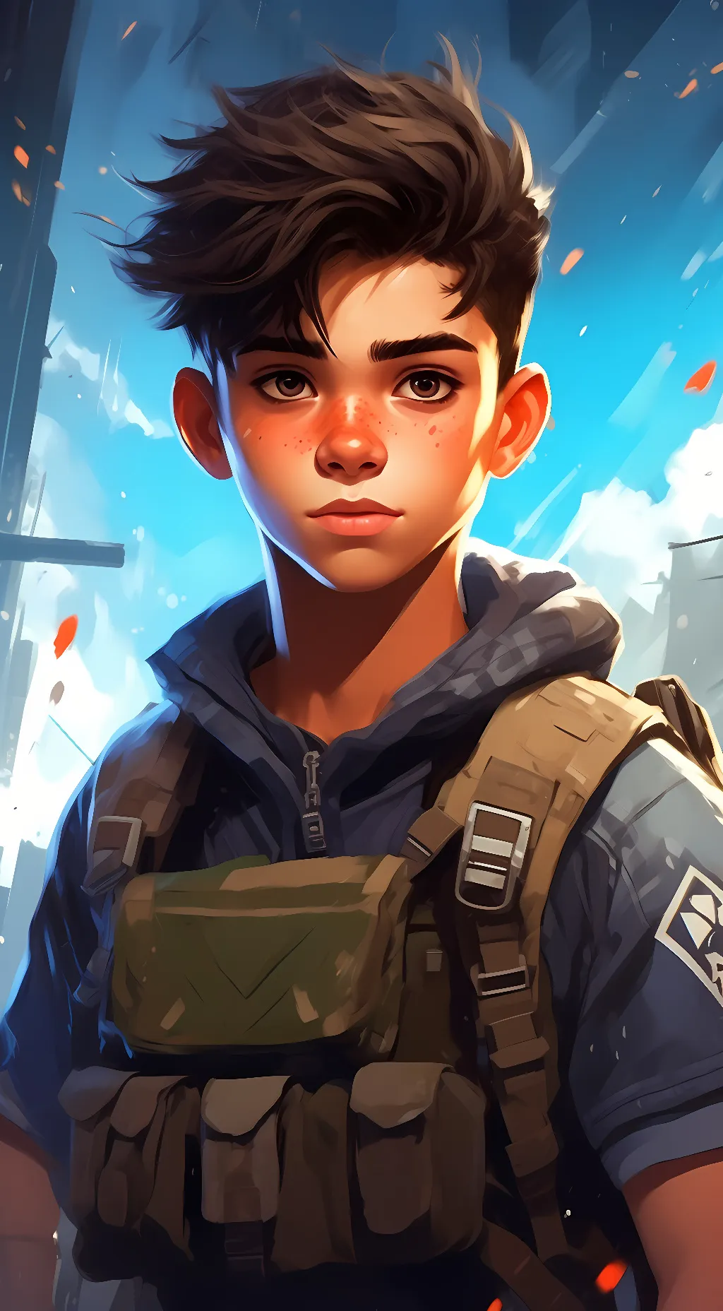 ai character: derik background