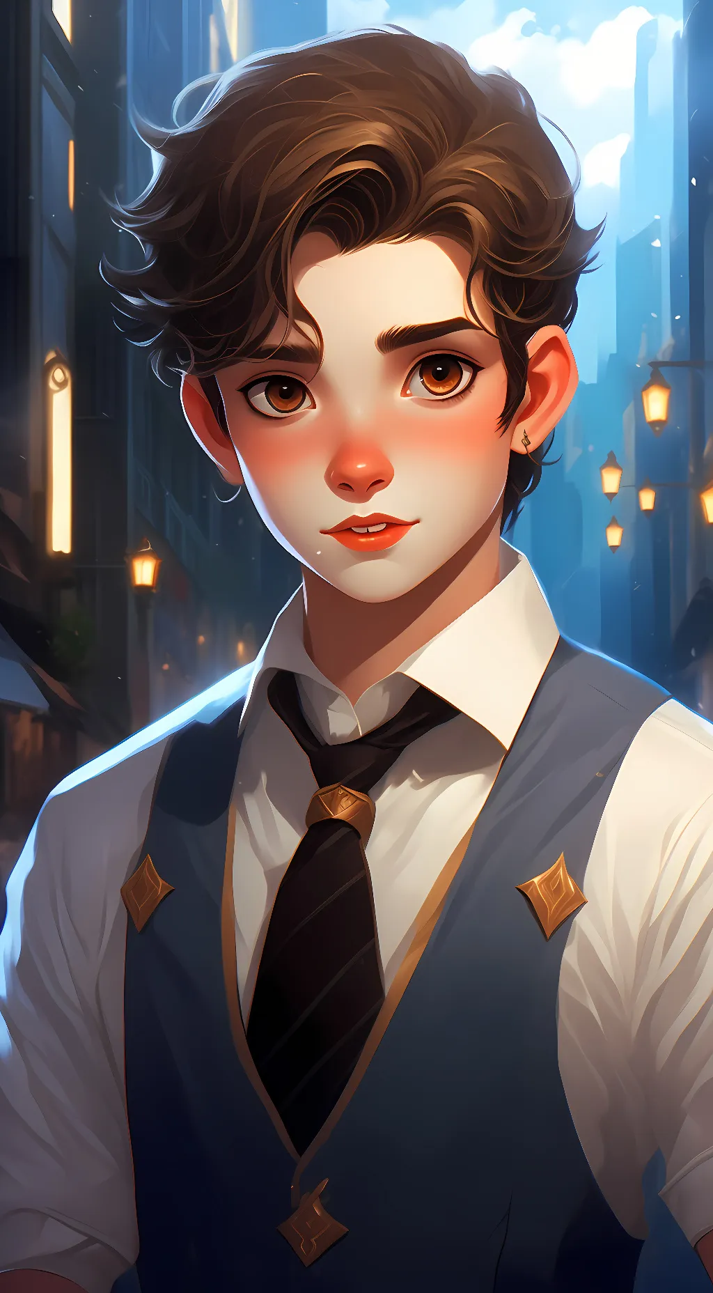 ai character: Arthur background