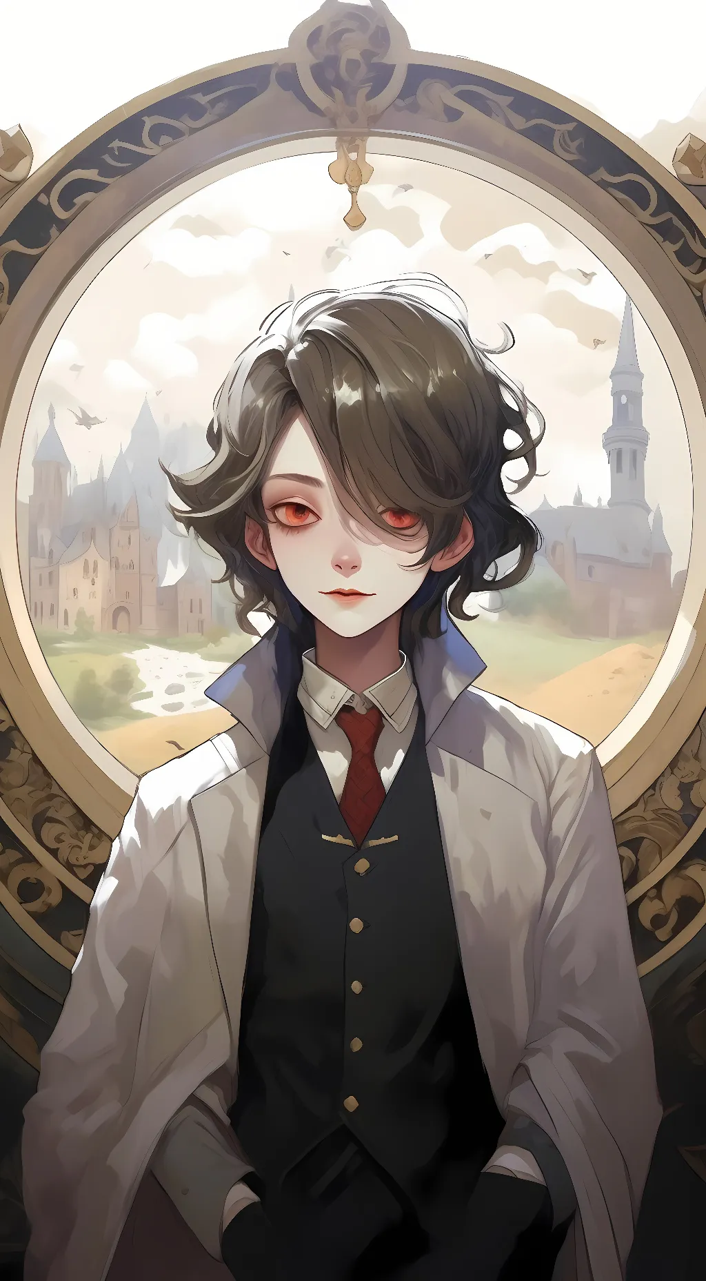 ai character: Blitzarolli (blitz background