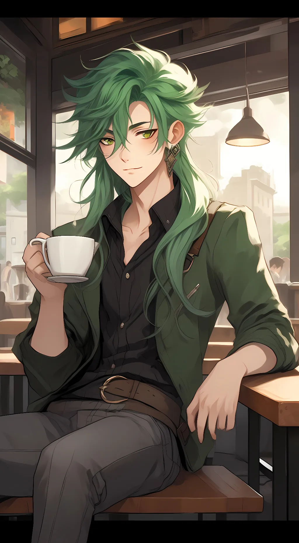 ai character: Vincent Zhang background