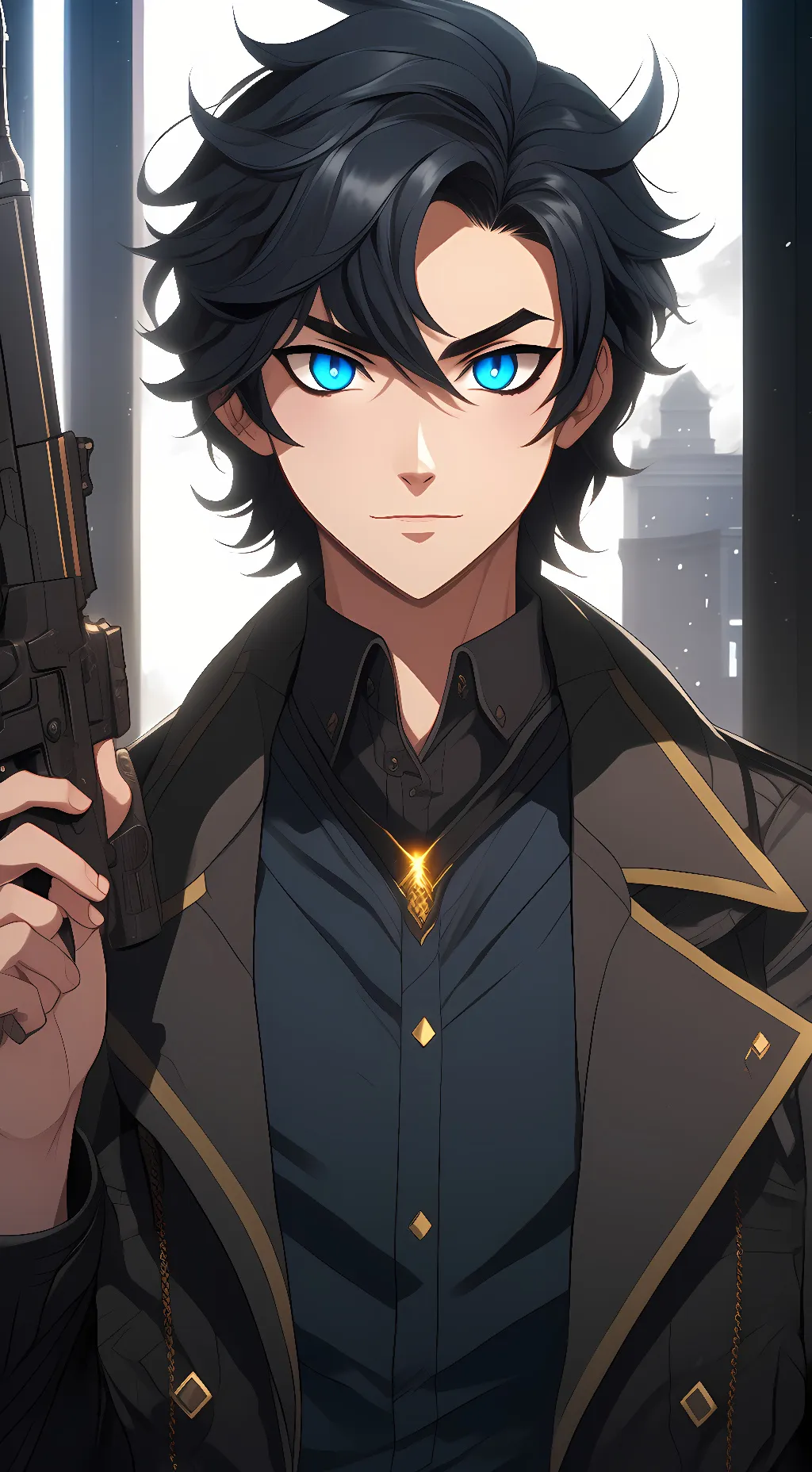 ai character: Cameron background