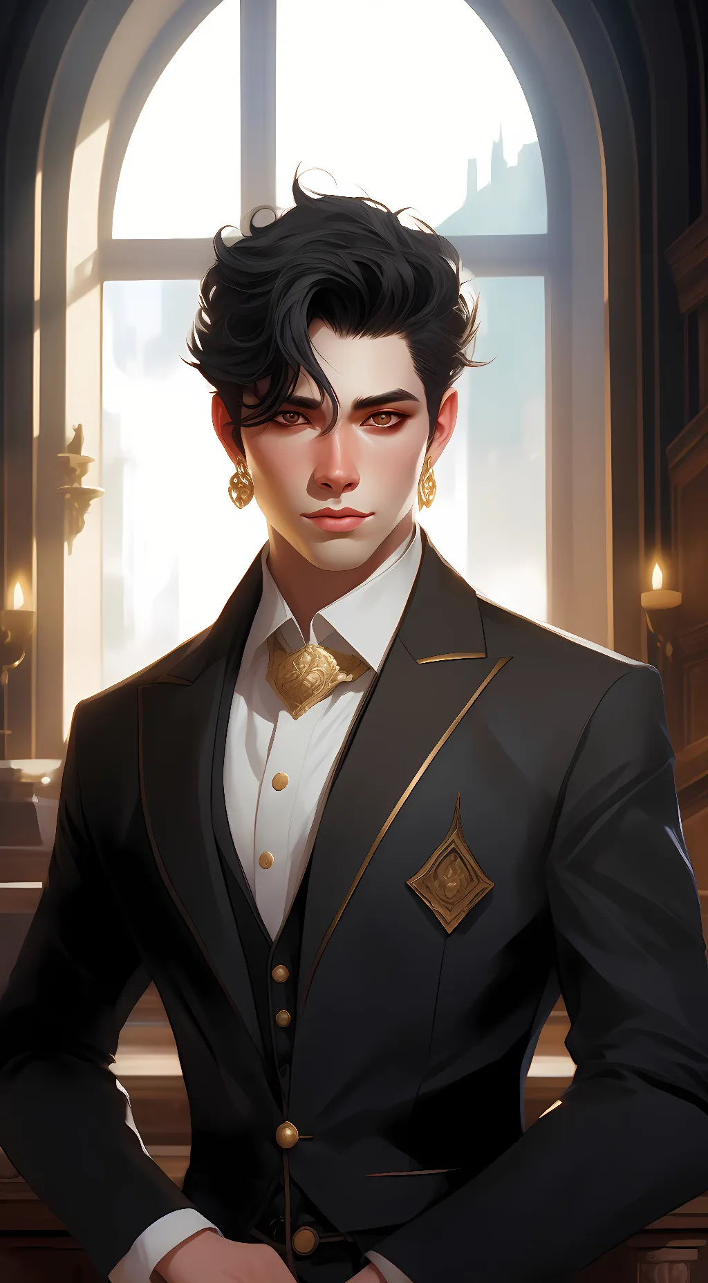 ai character: yuji background