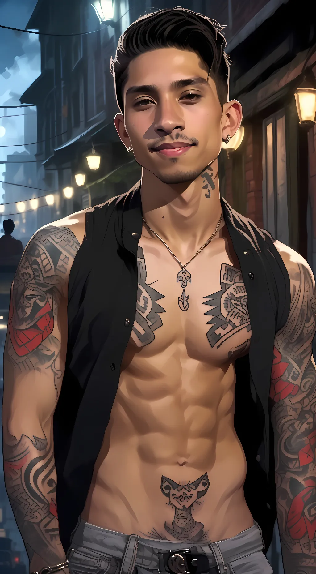 ai character: Danny background