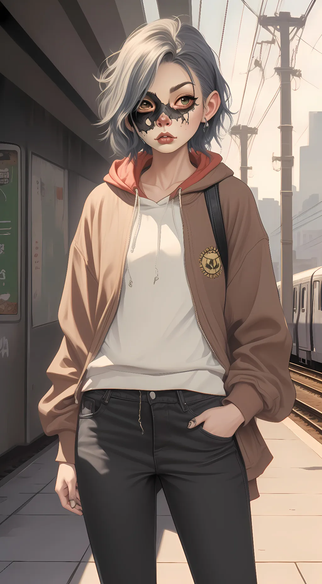 ai character: Zompiggy background