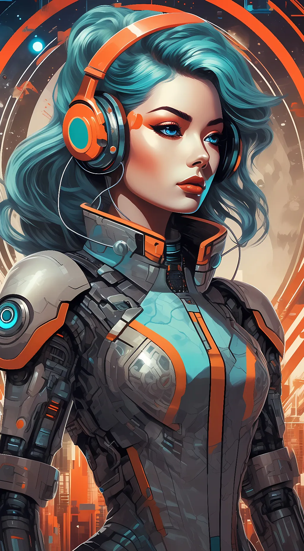 ai character: Ava Stone background