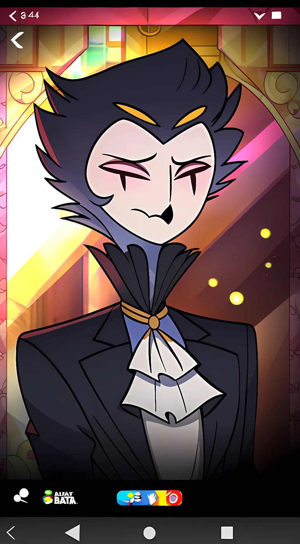 ai character: Prince stolas background