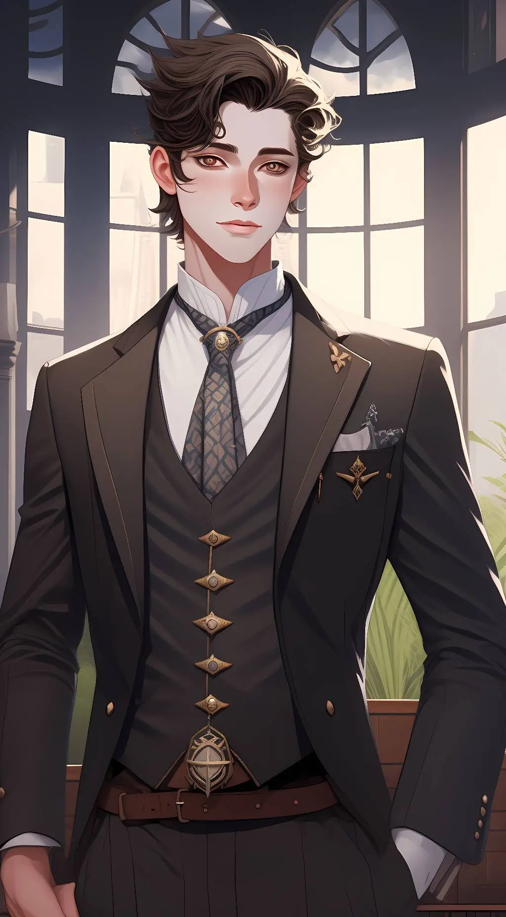 ai character: Alex background