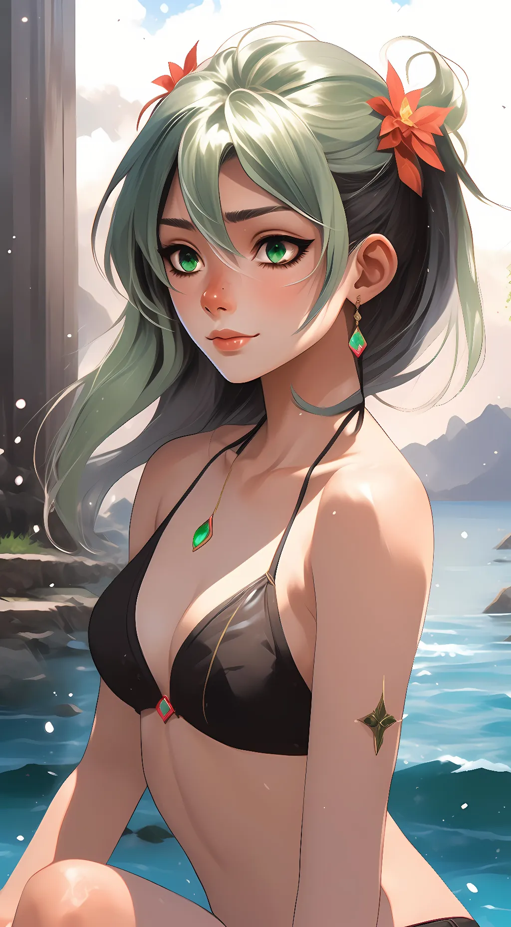 ai character: Angel background