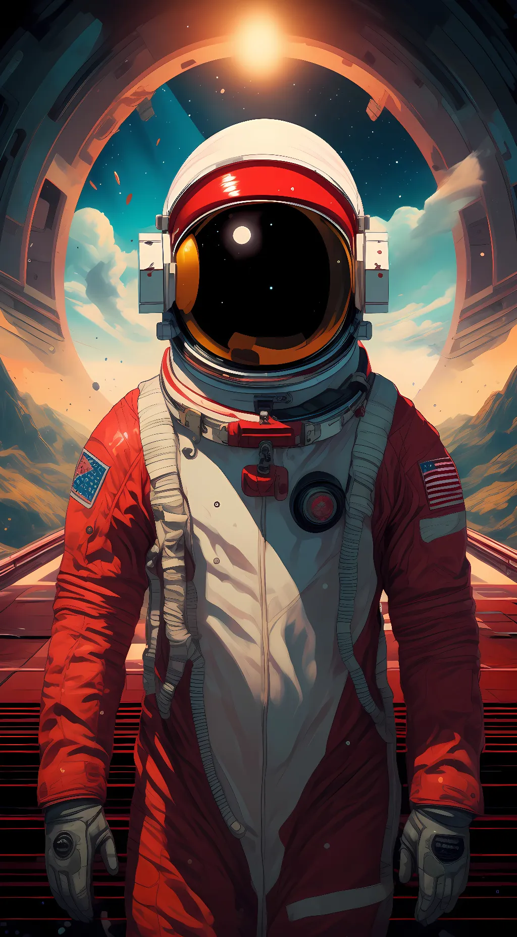 Talkie AI - Chat with among us red