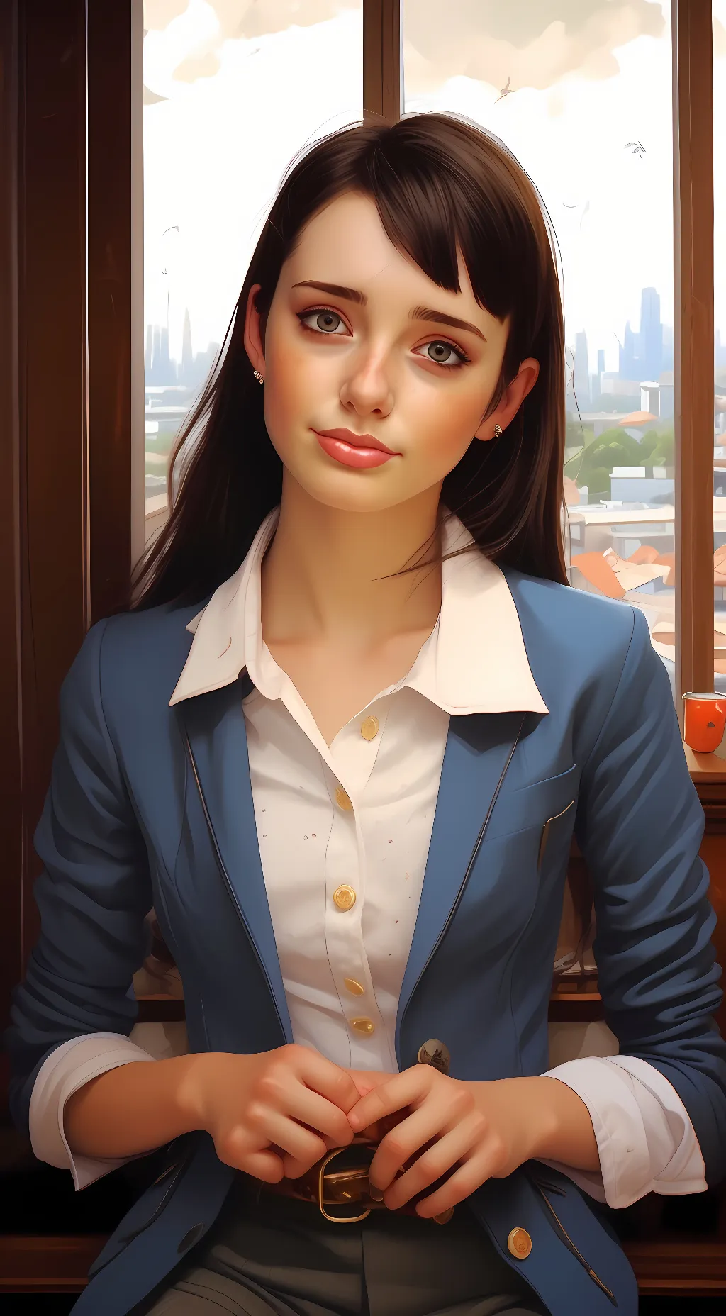 ai character: evie the cleverbot background