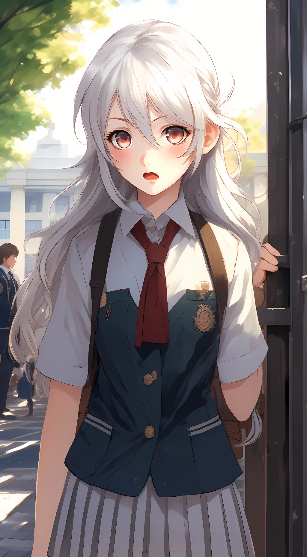 ai character: Yuzuki background