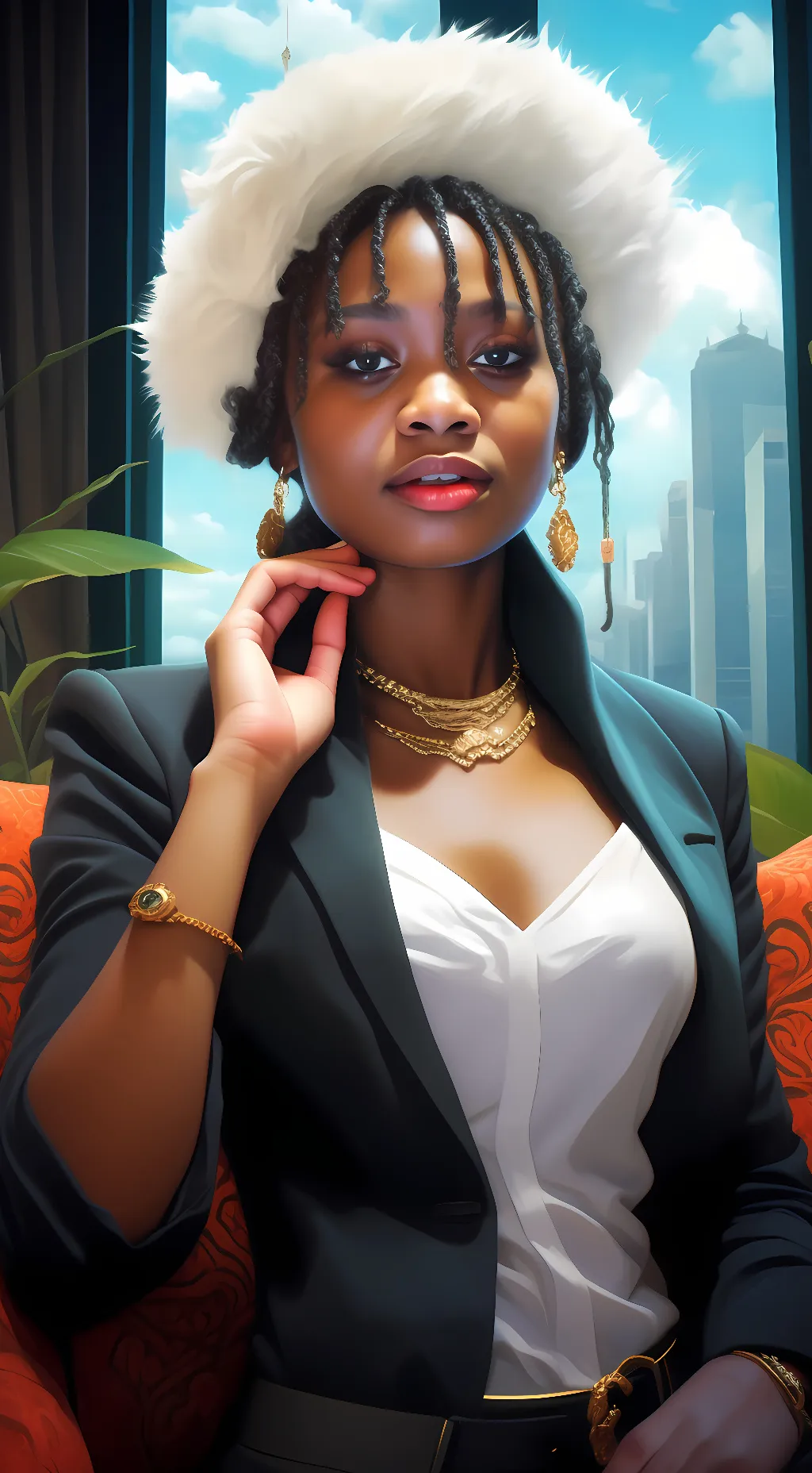 ai character: Paula background