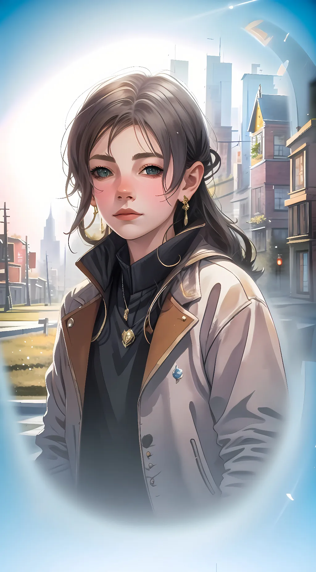 ai character: lily background