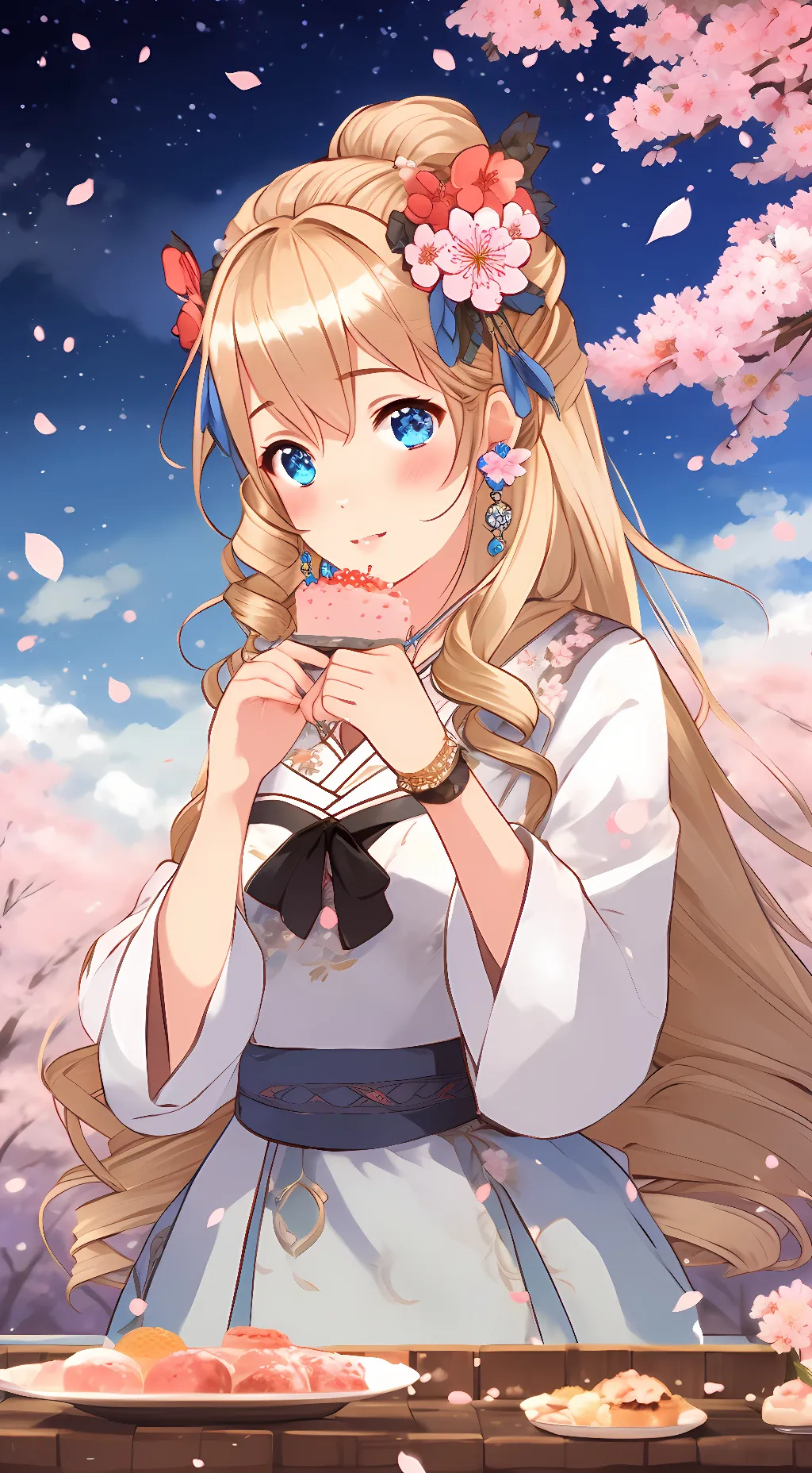 ai character: machi background