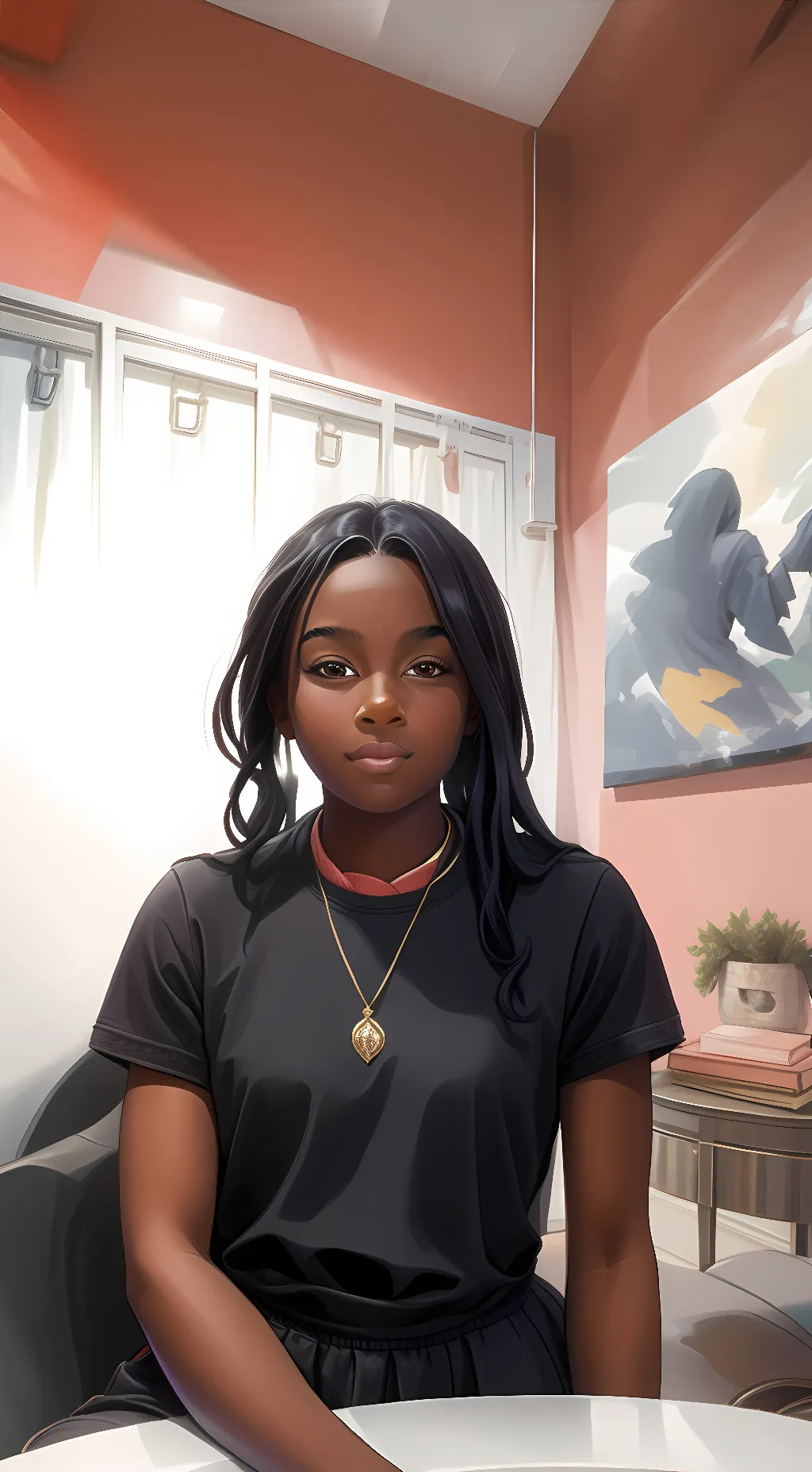 ai character: annalisa background