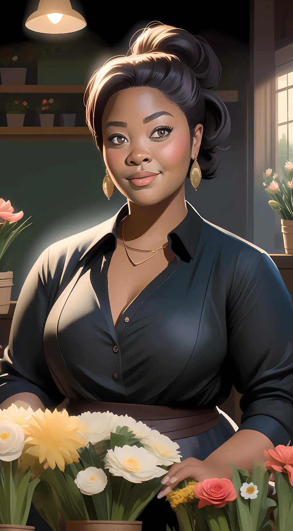 ai character: Amorrette background