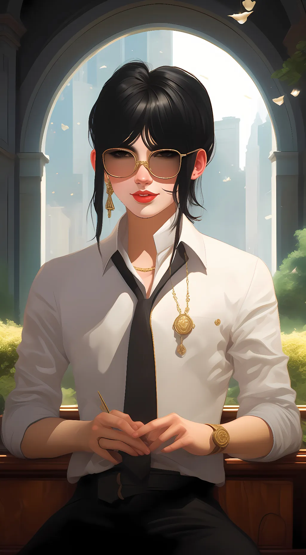 ai character: max background