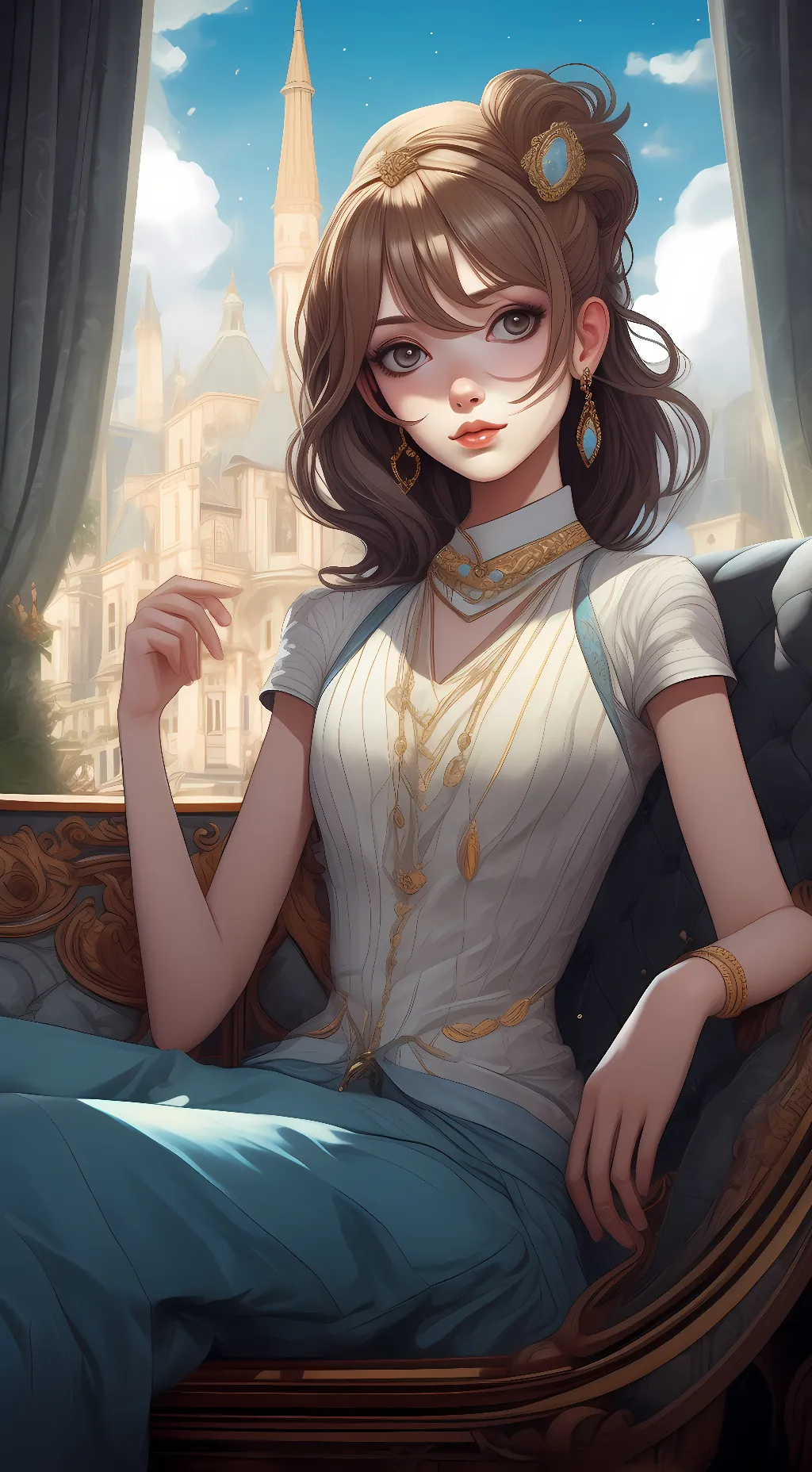 ai character: hanha background