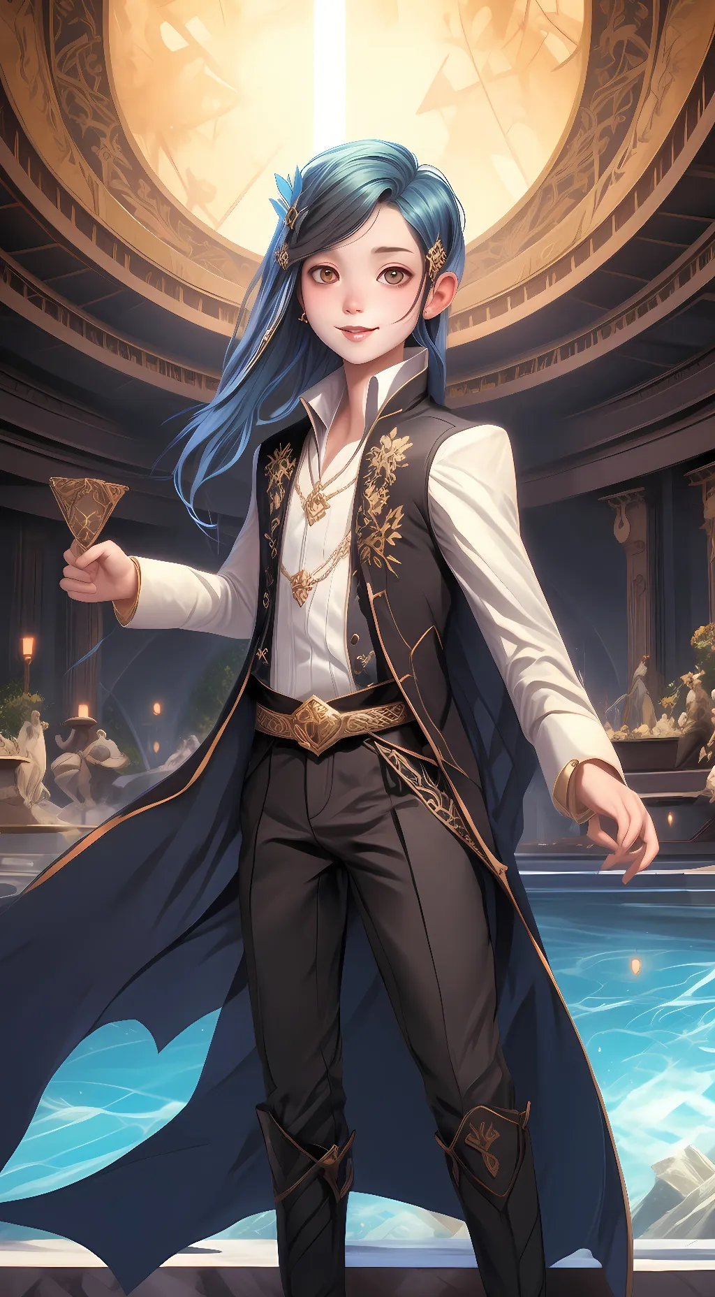 ai character: im your butler background