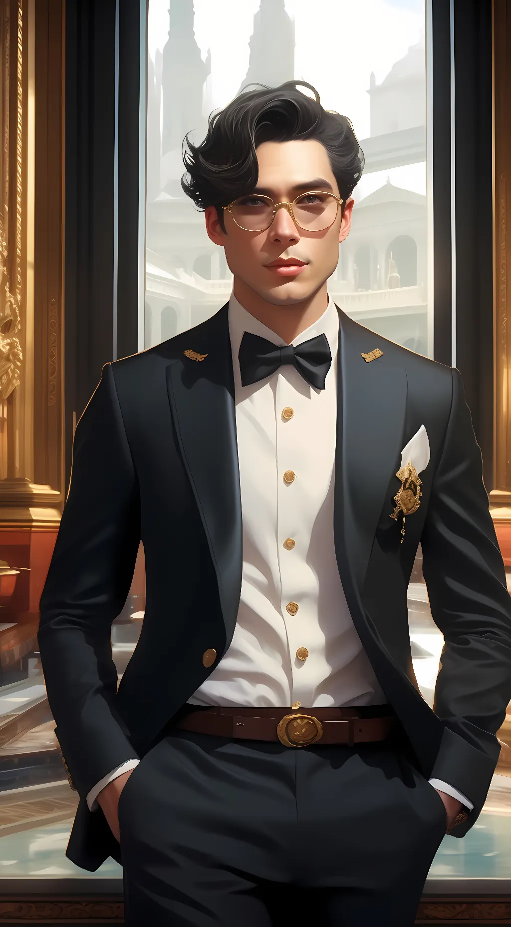 ai character: peirce  background