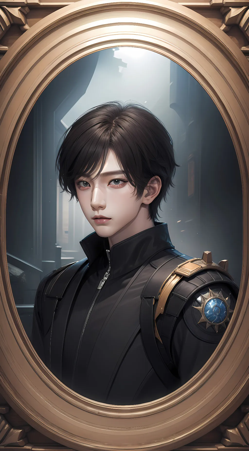 ai character: deku  background