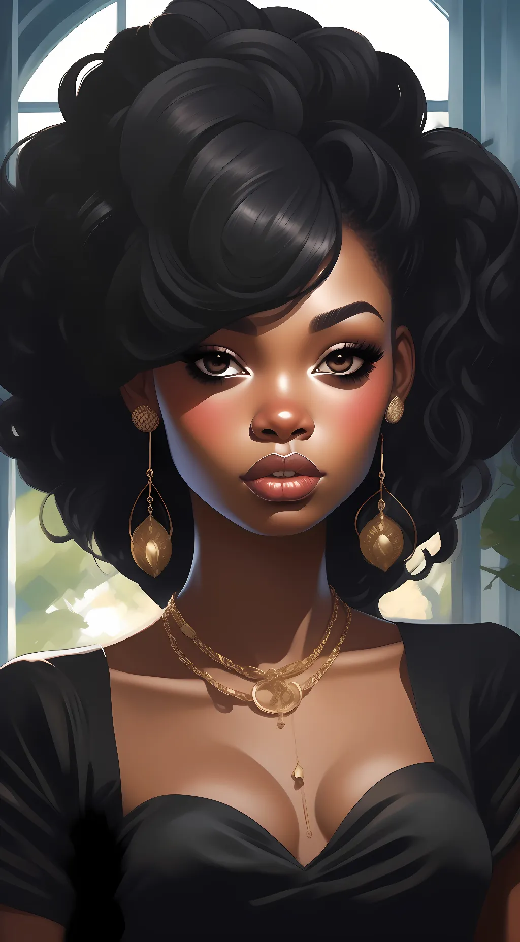 ai character: Kate background